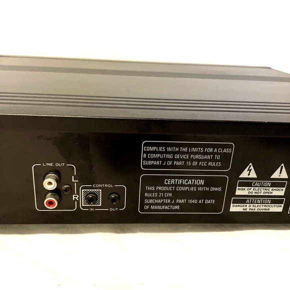 Pioneer Model Pd-4101 Compact Disc Player Parts Only - Picture 10 of 12